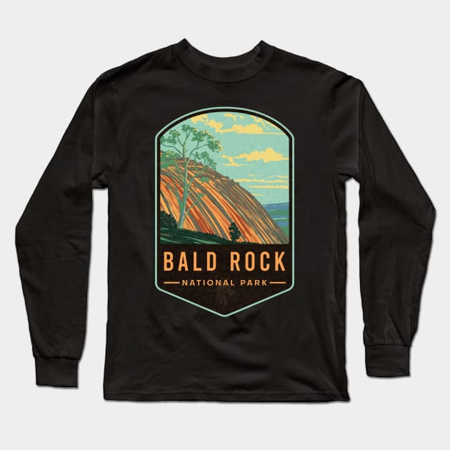 Bald Rock National Park Long Sleeve T-Shirt by JordanHolmes